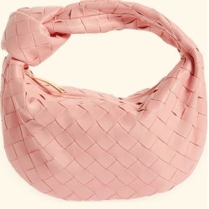 Bottega Veneta pink Mini Jodie Leather Hobo